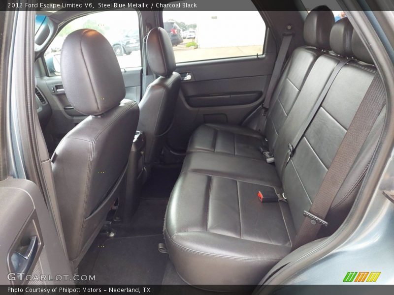Steel Blue Metallic / Charcoal Black 2012 Ford Escape Limited V6