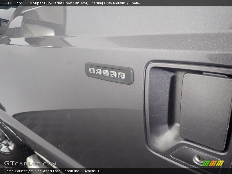 Sterling Gray Metallic / Ebony 2010 Ford F250 Super Duty Lariat Crew Cab 4x4