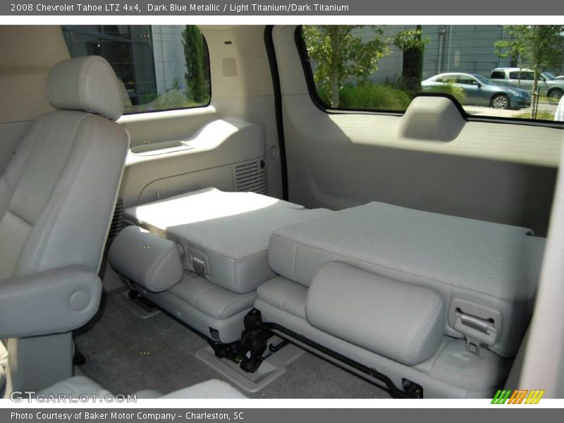 Dark Blue Metallic / Light Titanium/Dark Titanium 2008 Chevrolet Tahoe LTZ 4x4