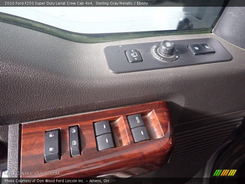 Sterling Gray Metallic / Ebony 2010 Ford F250 Super Duty Lariat Crew Cab 4x4
