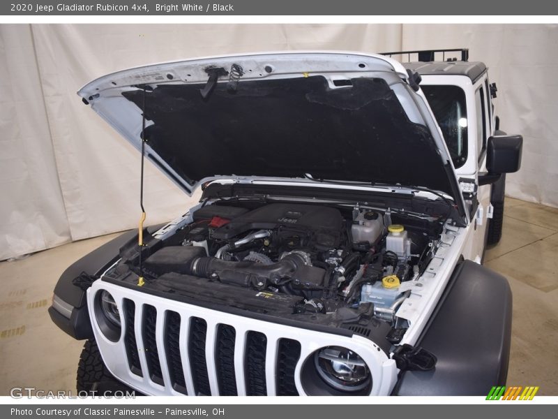 Bright White / Black 2020 Jeep Gladiator Rubicon 4x4