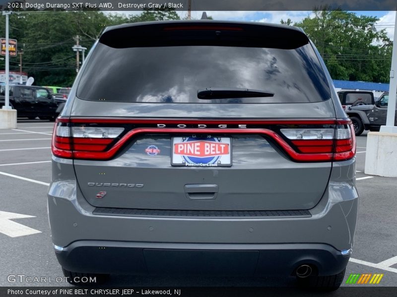 Destroyer Gray / Black 2021 Dodge Durango SXT Plus AWD