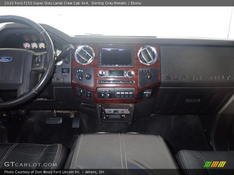 Sterling Gray Metallic / Ebony 2010 Ford F250 Super Duty Lariat Crew Cab 4x4