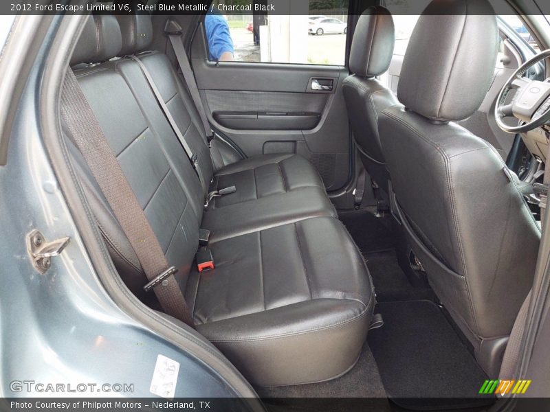 Steel Blue Metallic / Charcoal Black 2012 Ford Escape Limited V6