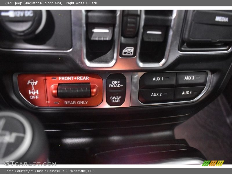 Bright White / Black 2020 Jeep Gladiator Rubicon 4x4