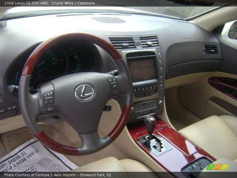 Crystal White / Cashmere 2006 Lexus GS 300 AWD