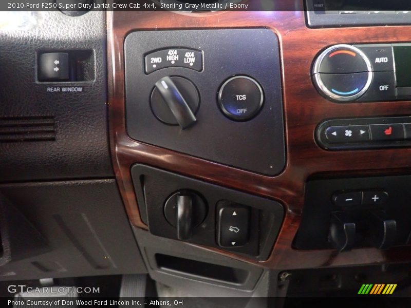 Sterling Gray Metallic / Ebony 2010 Ford F250 Super Duty Lariat Crew Cab 4x4