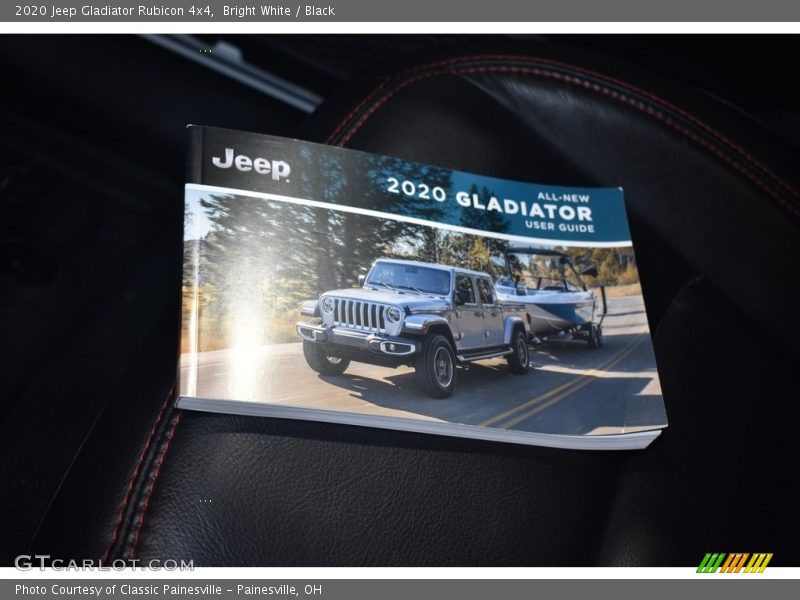 Bright White / Black 2020 Jeep Gladiator Rubicon 4x4