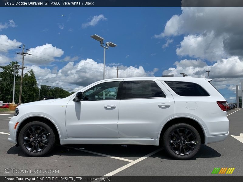 Vice White / Black 2021 Dodge Durango GT AWD