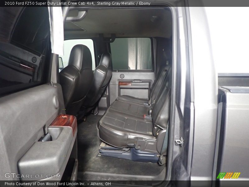 Sterling Gray Metallic / Ebony 2010 Ford F250 Super Duty Lariat Crew Cab 4x4