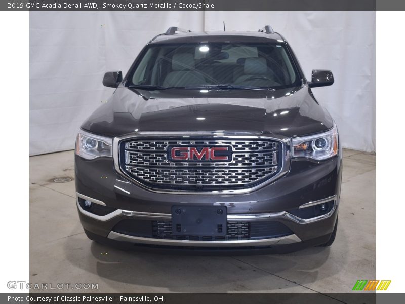 Smokey Quartz Metallic / Cocoa/Shale 2019 GMC Acadia Denali AWD