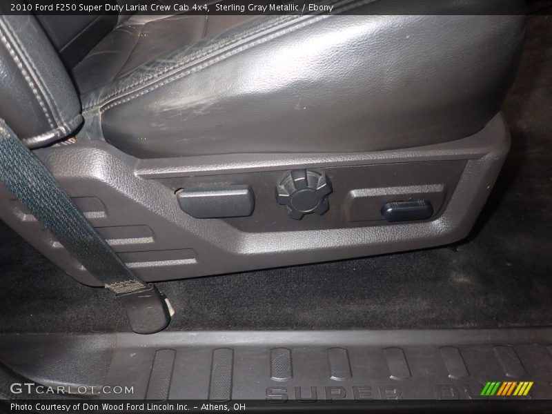 Sterling Gray Metallic / Ebony 2010 Ford F250 Super Duty Lariat Crew Cab 4x4