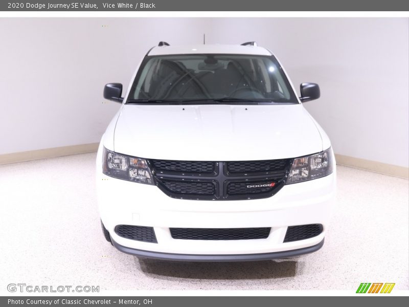 Vice White / Black 2020 Dodge Journey SE Value