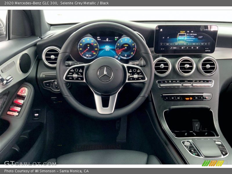 Selenite Grey Metallic / Black 2020 Mercedes-Benz GLC 300
