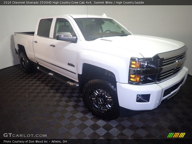 Summit White / High Country Saddle 2016 Chevrolet Silverado 2500HD High Country Crew Cab 4x4
