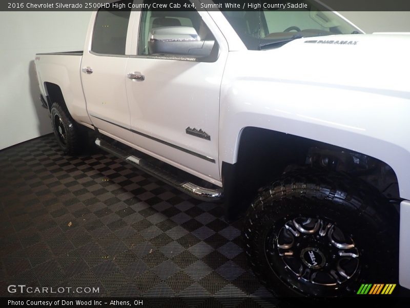 Summit White / High Country Saddle 2016 Chevrolet Silverado 2500HD High Country Crew Cab 4x4