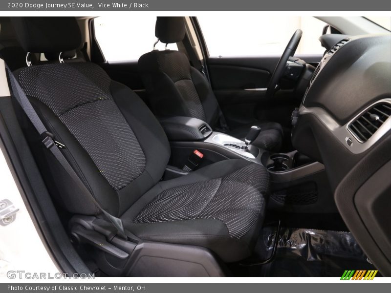 Vice White / Black 2020 Dodge Journey SE Value