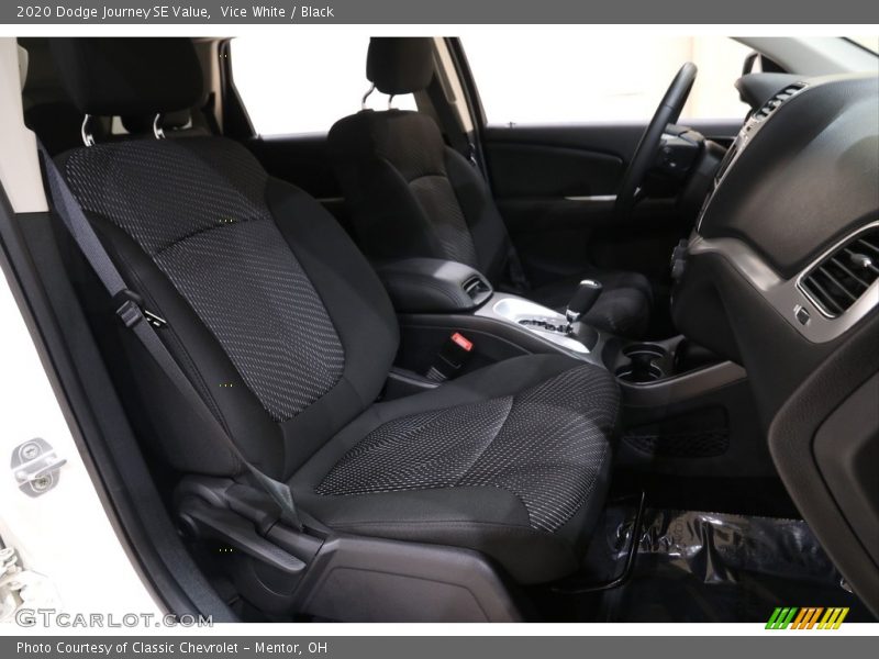 Vice White / Black 2020 Dodge Journey SE Value