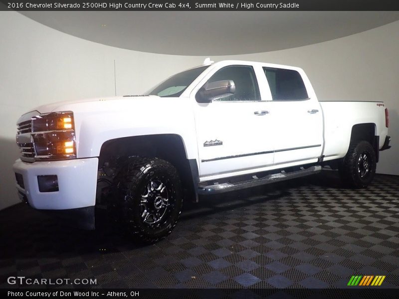 Summit White / High Country Saddle 2016 Chevrolet Silverado 2500HD High Country Crew Cab 4x4
