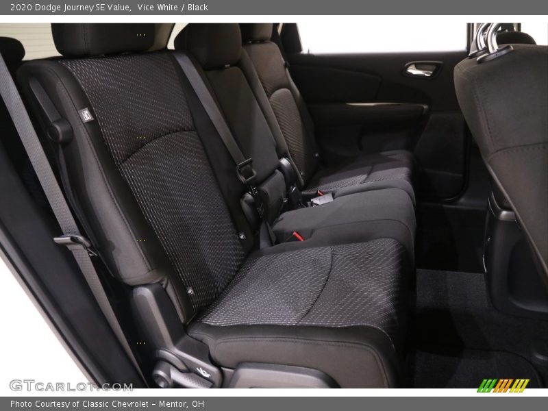 Vice White / Black 2020 Dodge Journey SE Value