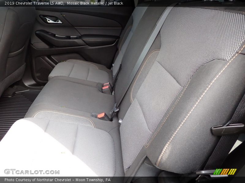Mosaic Black Metallic / Jet Black 2019 Chevrolet Traverse LS AWD