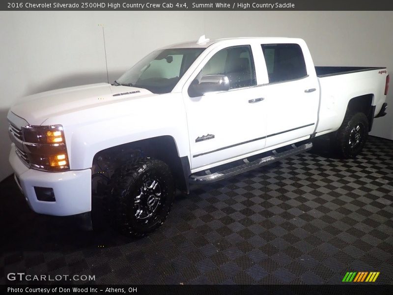 Summit White / High Country Saddle 2016 Chevrolet Silverado 2500HD High Country Crew Cab 4x4