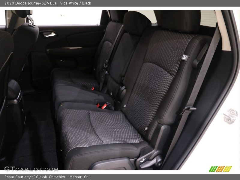 Vice White / Black 2020 Dodge Journey SE Value