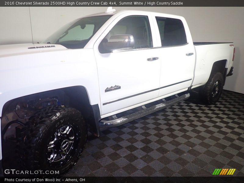 Summit White / High Country Saddle 2016 Chevrolet Silverado 2500HD High Country Crew Cab 4x4