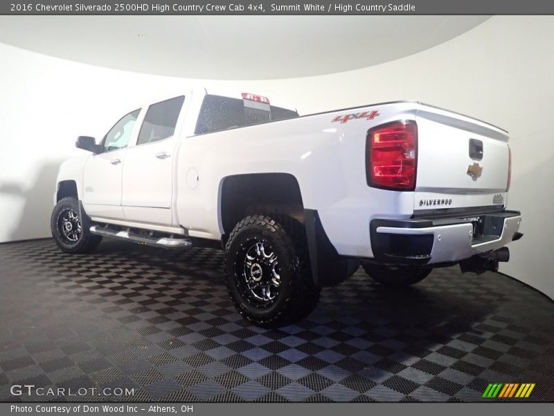 Summit White / High Country Saddle 2016 Chevrolet Silverado 2500HD High Country Crew Cab 4x4