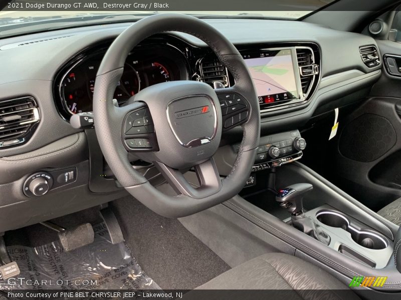 Dashboard of 2021 Durango GT AWD