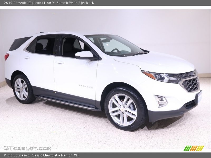 Summit White / Jet Black 2019 Chevrolet Equinox LT AWD