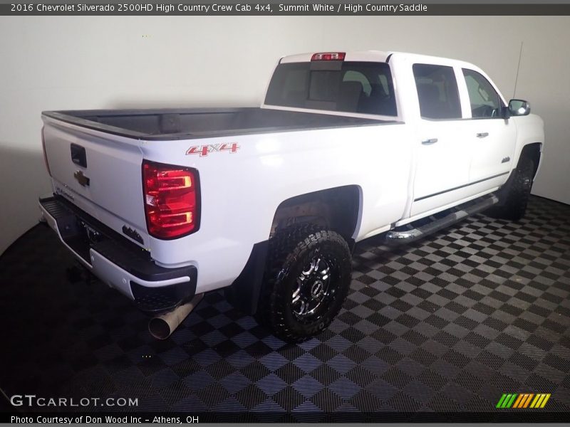 Summit White / High Country Saddle 2016 Chevrolet Silverado 2500HD High Country Crew Cab 4x4