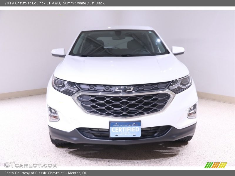 Summit White / Jet Black 2019 Chevrolet Equinox LT AWD