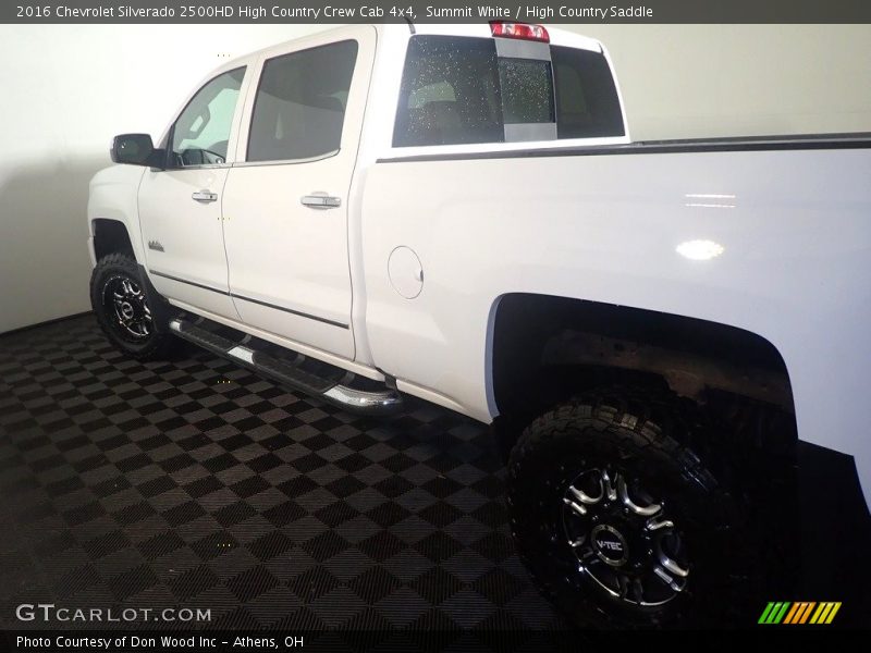 Summit White / High Country Saddle 2016 Chevrolet Silverado 2500HD High Country Crew Cab 4x4
