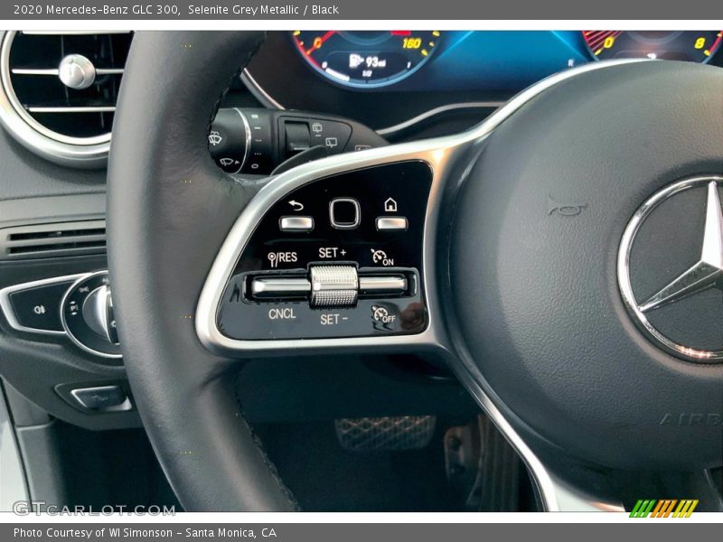 Selenite Grey Metallic / Black 2020 Mercedes-Benz GLC 300