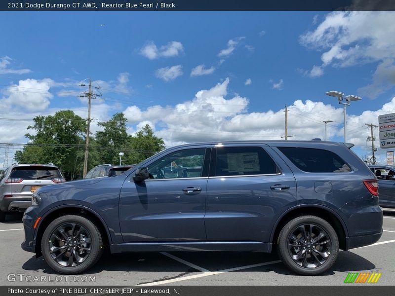  2021 Durango GT AWD Reactor Blue Pearl