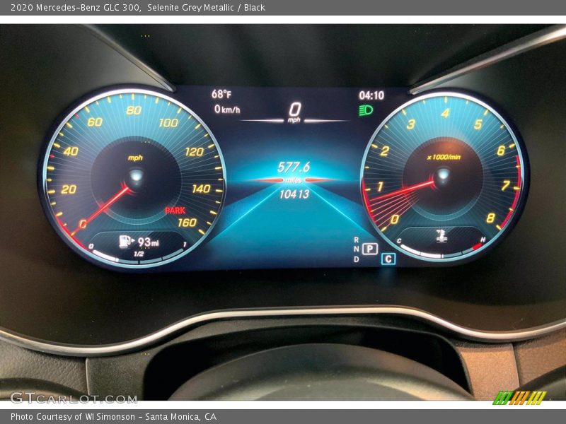 Selenite Grey Metallic / Black 2020 Mercedes-Benz GLC 300