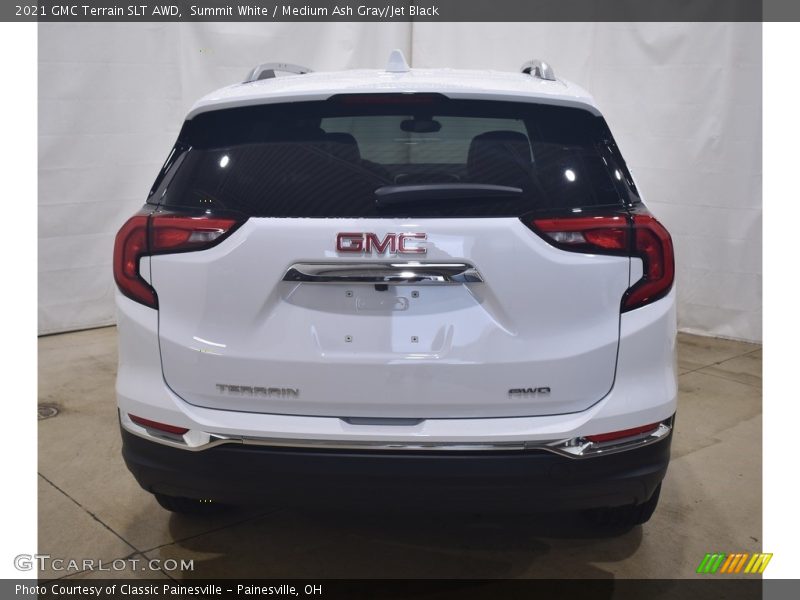 Summit White / Medium Ash Gray/Jet Black 2021 GMC Terrain SLT AWD