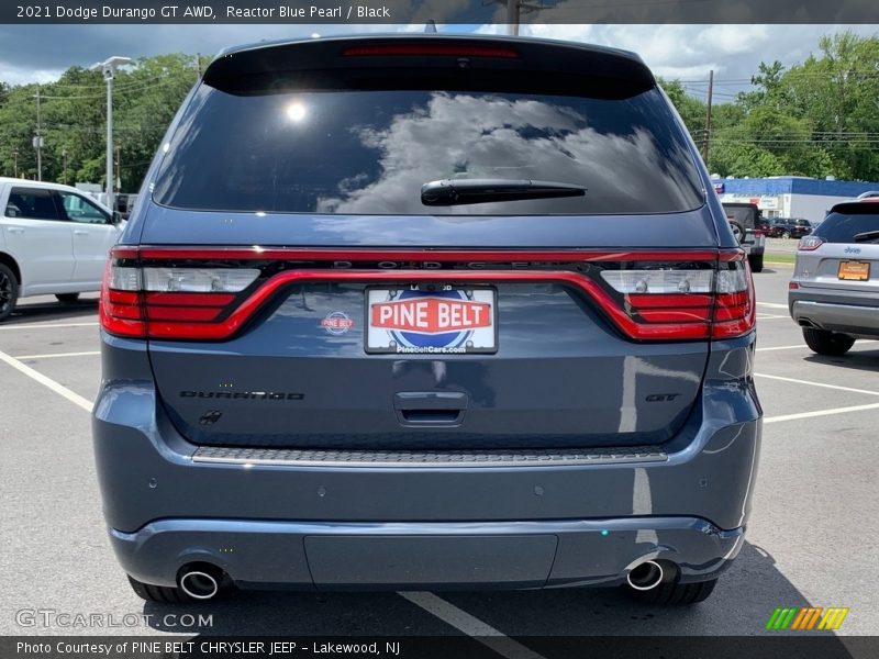 Reactor Blue Pearl / Black 2021 Dodge Durango GT AWD