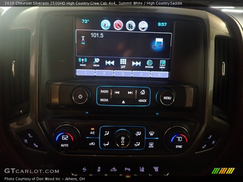 Summit White / High Country Saddle 2016 Chevrolet Silverado 2500HD High Country Crew Cab 4x4
