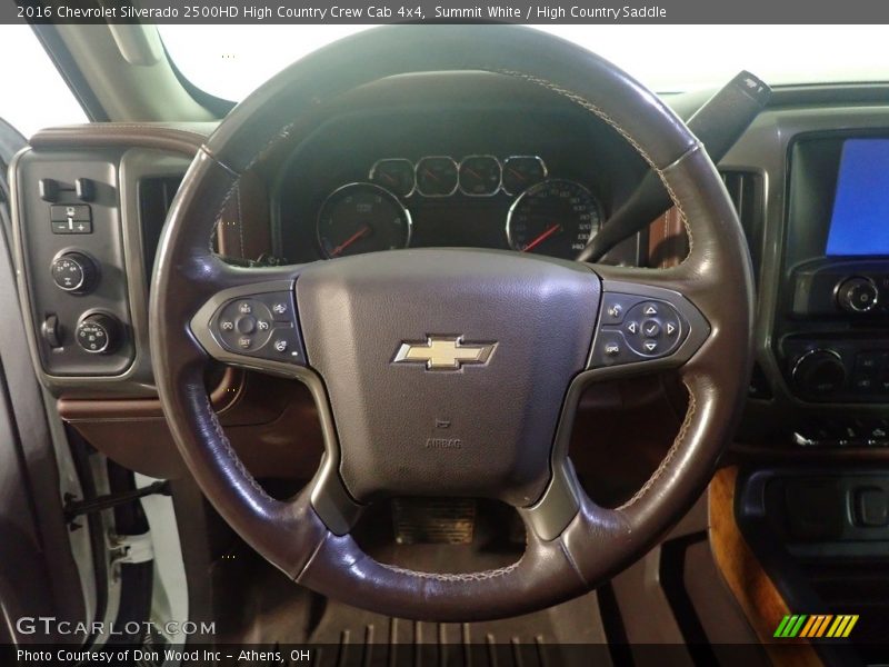 Summit White / High Country Saddle 2016 Chevrolet Silverado 2500HD High Country Crew Cab 4x4