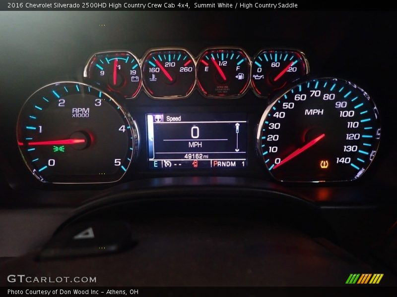 Summit White / High Country Saddle 2016 Chevrolet Silverado 2500HD High Country Crew Cab 4x4