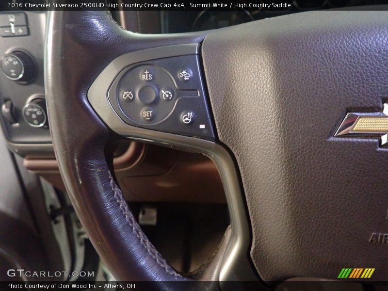 Summit White / High Country Saddle 2016 Chevrolet Silverado 2500HD High Country Crew Cab 4x4