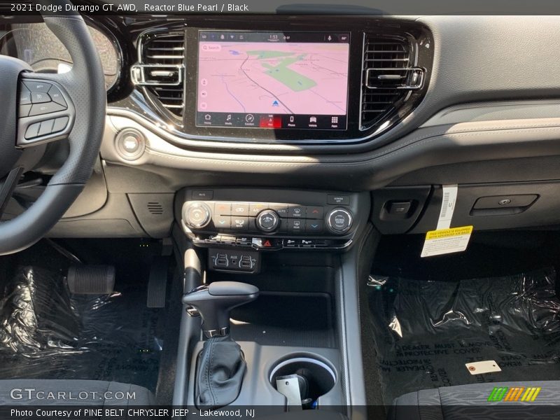 Reactor Blue Pearl / Black 2021 Dodge Durango GT AWD
