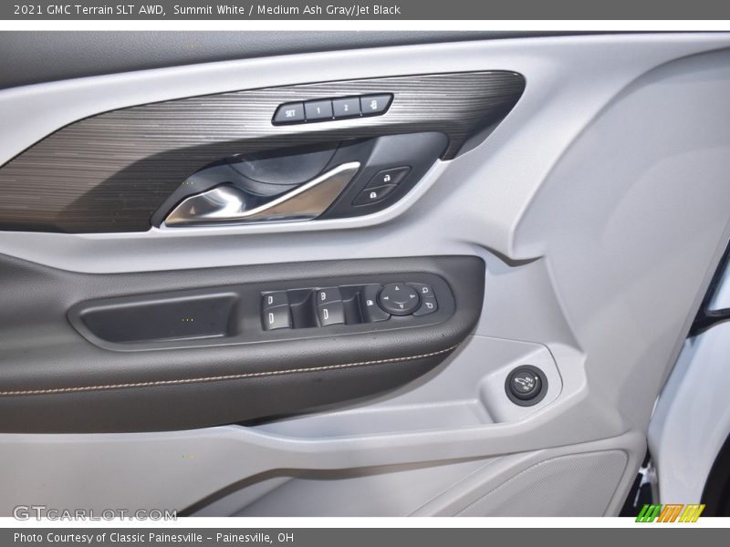 Summit White / Medium Ash Gray/Jet Black 2021 GMC Terrain SLT AWD