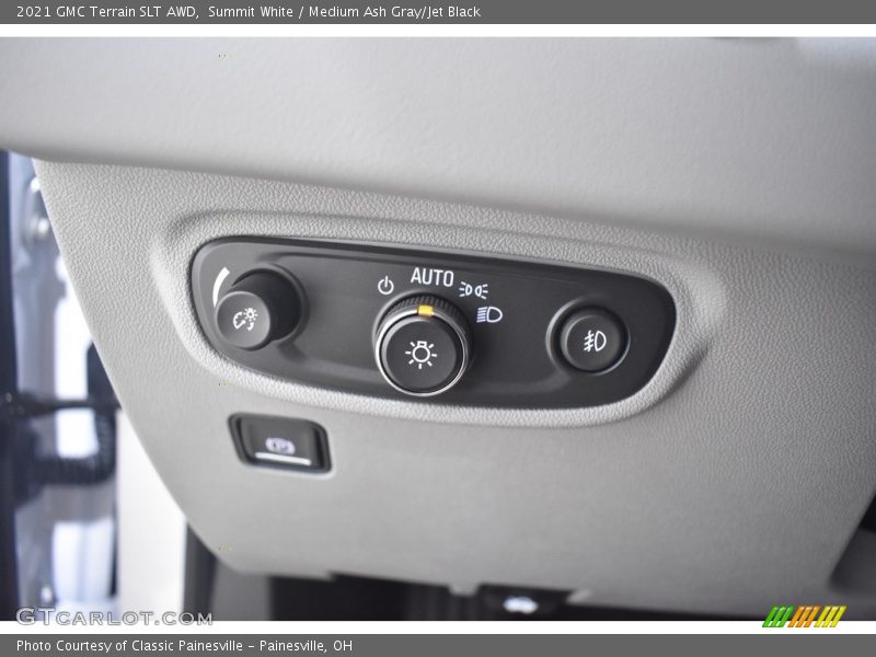 Summit White / Medium Ash Gray/Jet Black 2021 GMC Terrain SLT AWD