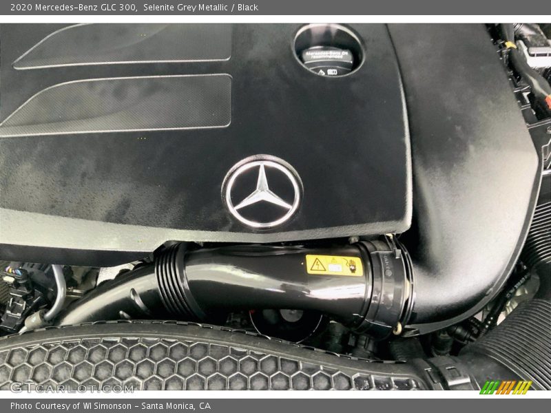 Selenite Grey Metallic / Black 2020 Mercedes-Benz GLC 300