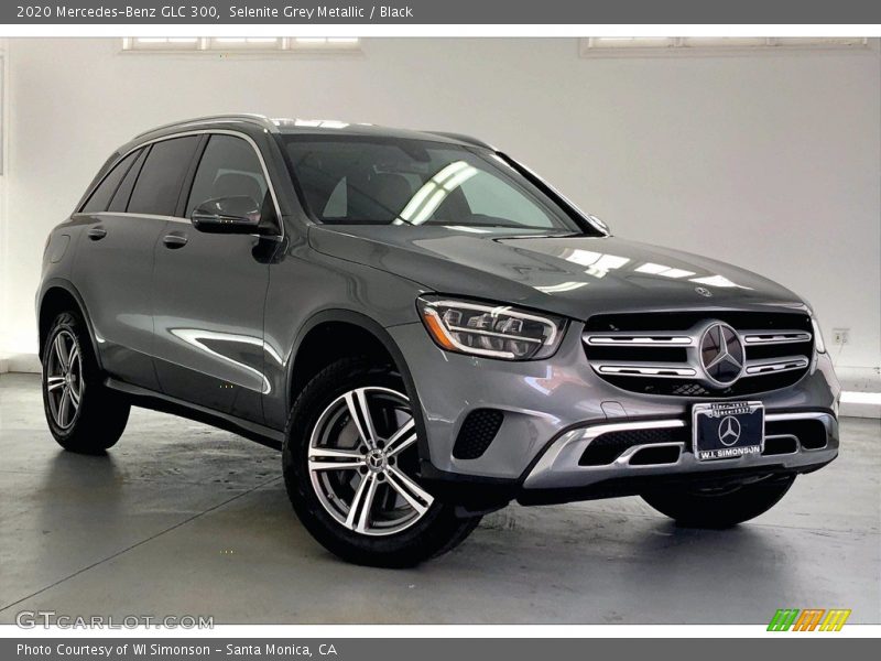 Selenite Grey Metallic / Black 2020 Mercedes-Benz GLC 300