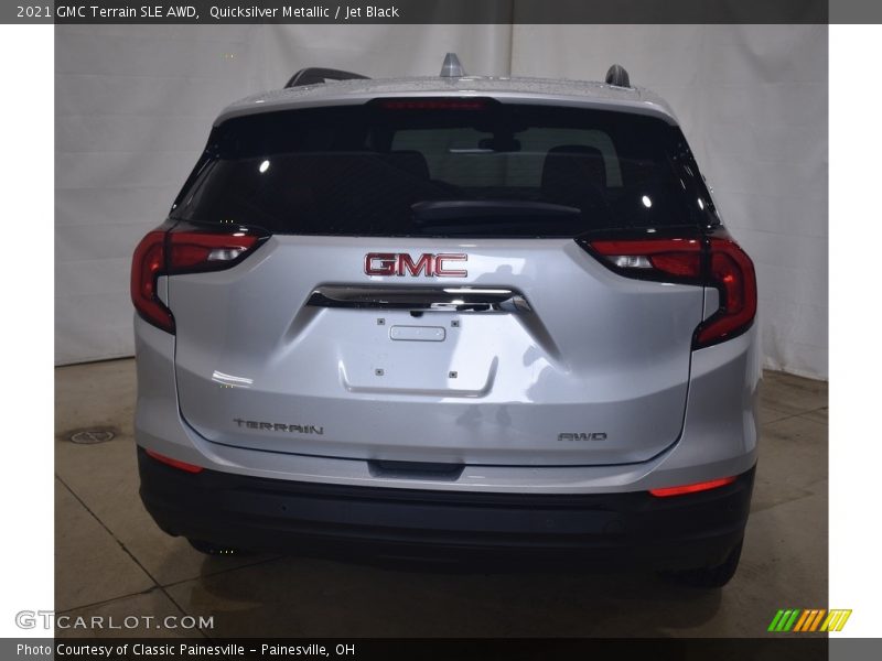 Quicksilver Metallic / Jet Black 2021 GMC Terrain SLE AWD
