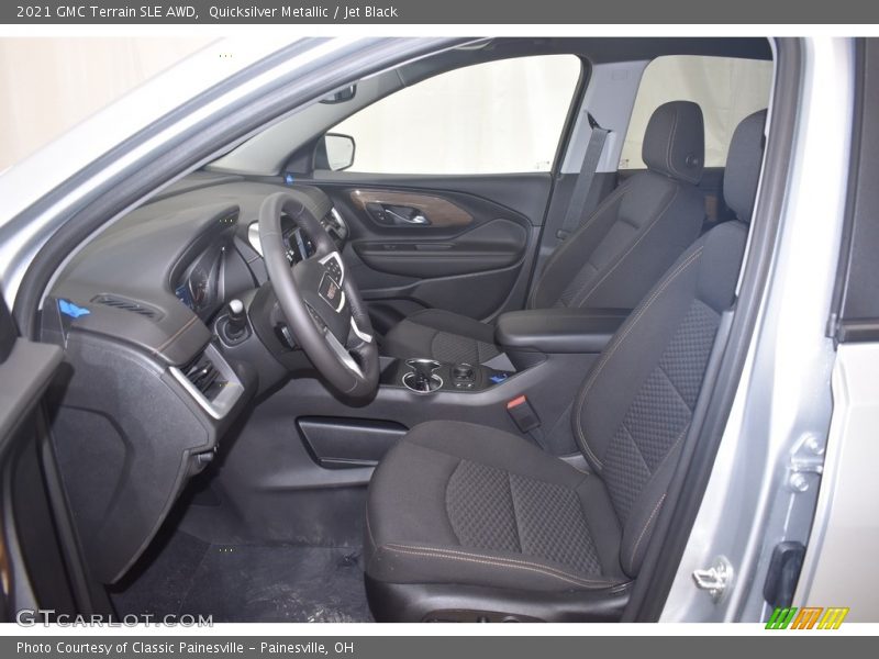 Quicksilver Metallic / Jet Black 2021 GMC Terrain SLE AWD